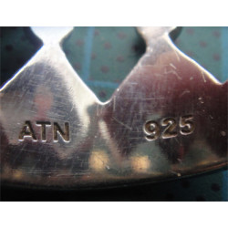 Taçlı Gümüş Yüzük_1329