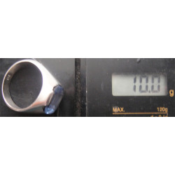 Akuamarin Taşlı Gümüş Yüzük_1331