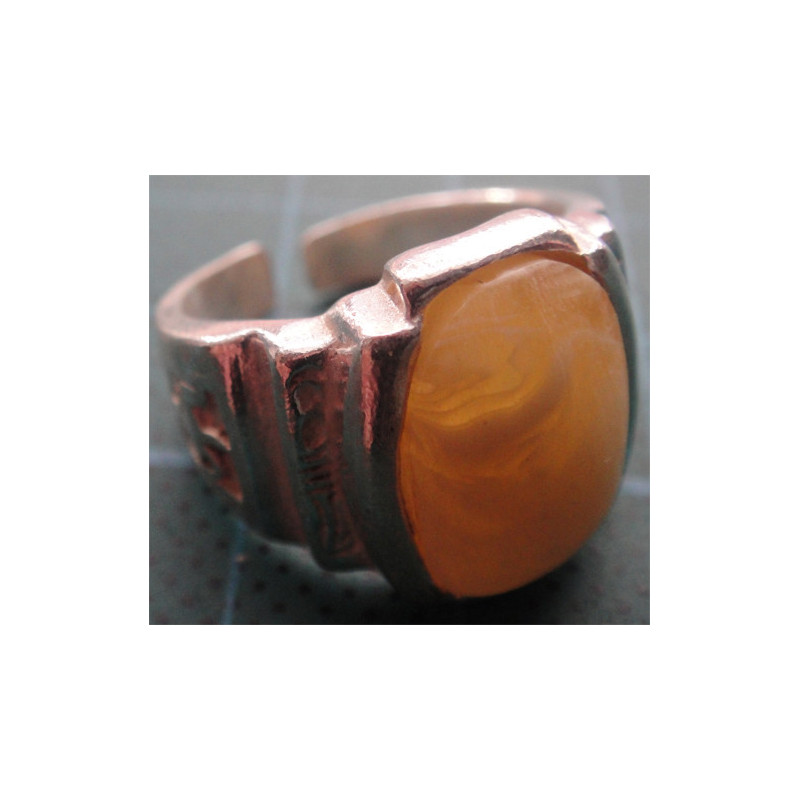 Doğal Taşlı Gümüş Yüzük_1332