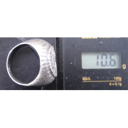 Dua Yazılı Gümüş Erkek Yüzük_1334