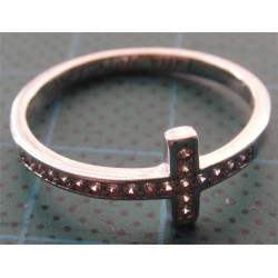 Haçlı Gümüş Yüzük_1336