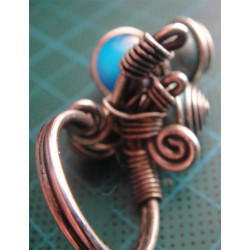 Nazar Boncuklu Gümüş Yüzük_1338