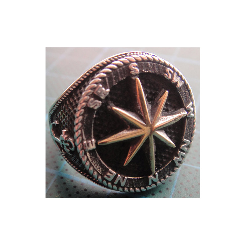 Pusula Gümüş Yüzük_1339