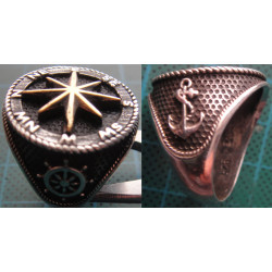 Pusula Gümüş Yüzük_1339