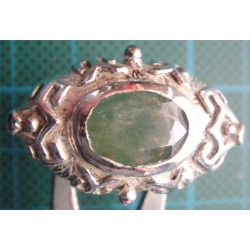 Doğal Taşlı Gümüş Yüzük_1342