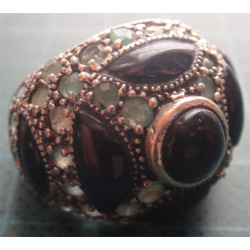 Siyah Taşlı Gümüş Yüzük_1349