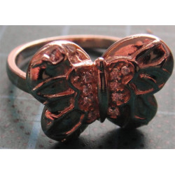 Kelebek Figürlü Gümüş Yüzük_1353