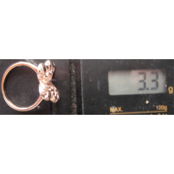 Kelebek Figürlü Gümüş Yüzük_1353