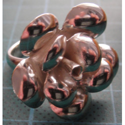 Çiçek Desenli Gümüş Yüzük_1354