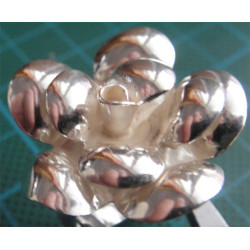 Çiçek Desenli Gümüş Yüzük_1354