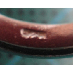 Çiçek Desenli Gümüş Yüzük_1354