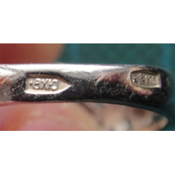 Rus 875 Ayar Gümüş Yüzük_1356