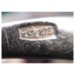 Rus 875 Ayar Gümüş Yüzük_1356