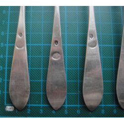 6 Adet Osmanlı Tuğralı Gümüş Tatlı Kaşığı_406