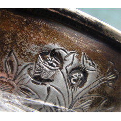 Tuğralı Osmanlı Gümüş Bardak_01