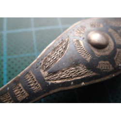 Savatlı Gümüş Saç Tokası_2