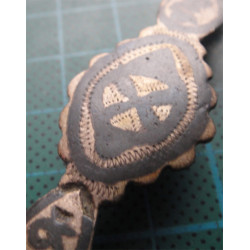 Savatlı Gümüş Saç Tokası_3