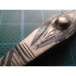 Savatlı Gümüş Saç Tokası_6