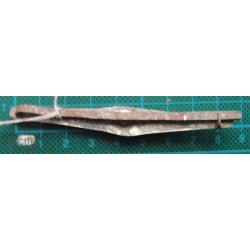 Savatlı Gümüş Saç Tokası_6