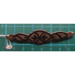 Savatlı Gümüş Saç Tokası_8