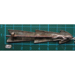 Savatlı Gümüş Saç Tokası_9