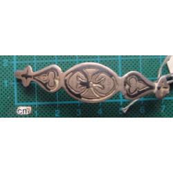 Savatlı Gümüş Saç Tokası_11