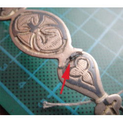 Savatlı Gümüş Saç Tokası_11