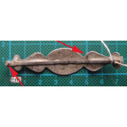 Savatlı Gümüş Saç Tokası_11