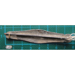 Savatlı Gümüş Saç Tokası _12