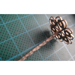 Telkari İşçilikli Gümüş Saç Tokası_23