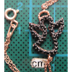 Melek Figürlü Gümüş Bileklik_812