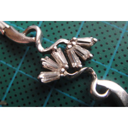 Baget Taşlı Gümüş Bileklik_818