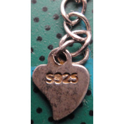 Baget Taşlı Gümüş Bileklik_818