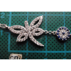 Zirkon Taşlı Gümüş Yusufcuk Bileklik_822