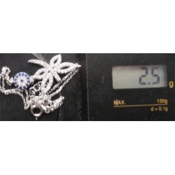 Zirkon Taşlı Gümüş Yusufcuk Bileklik_822