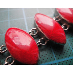 Doğal Taşlı Gümüş Bileklik_829