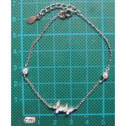 Kelebek Formunda Gümüş Bileklik_832