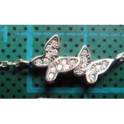 Kelebek Formunda Gümüş Bileklik_832