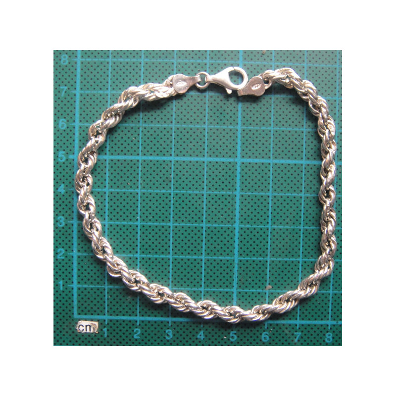 Burgulu Gümüş Bileklik_835