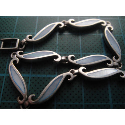 Sedefli Gümüş Bileklik_839