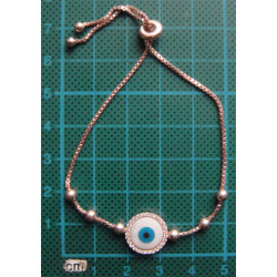 Nazar Boncuklu Gümüş Bileklik_840