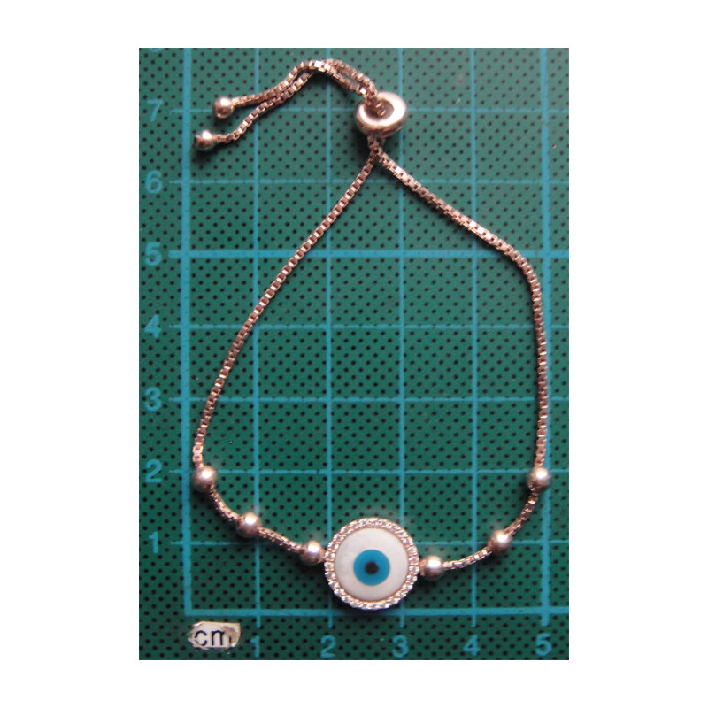 Nazar Boncuklu Gümüş Bileklik_840