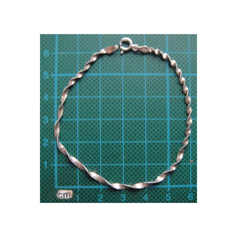 Burgulu Gümüş Bileklik_843