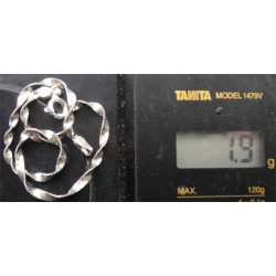 Burgulu Gümüş Bileklik_843