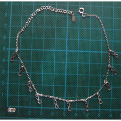 Sonsuzluk Gümüş Bileklik veya Halhal_846