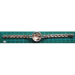 Kaplan Figürlü Gümüş Bileklik_851