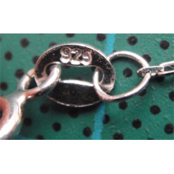 Zirkon Taşlı Kurdelalı Nal Gümüş Kolye Ucu_1731