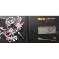 Anka Kuşu Gümüş Kolye Ucu_1738