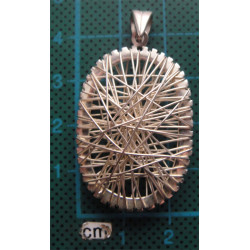 El İşçilikli Gümüş Kolye Ucu_1742