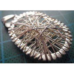 El İşçilikli Gümüş Kolye Ucu_1742